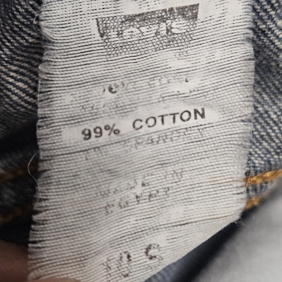 25 LEVI'S 515 RELAXED BOOT CUT JEANS SIZE 10 SLIM - Picture 10 of 10